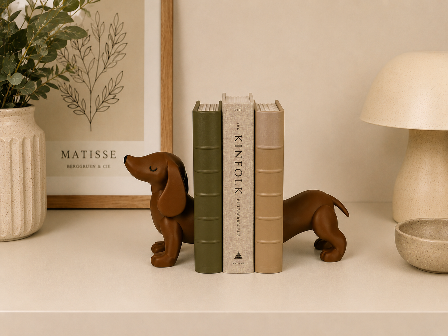 Dachshund Bookends - Long Sausage Doggy