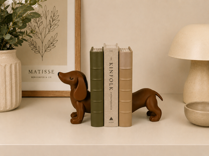 Dachshund Bookends - Long Sausage Doggy