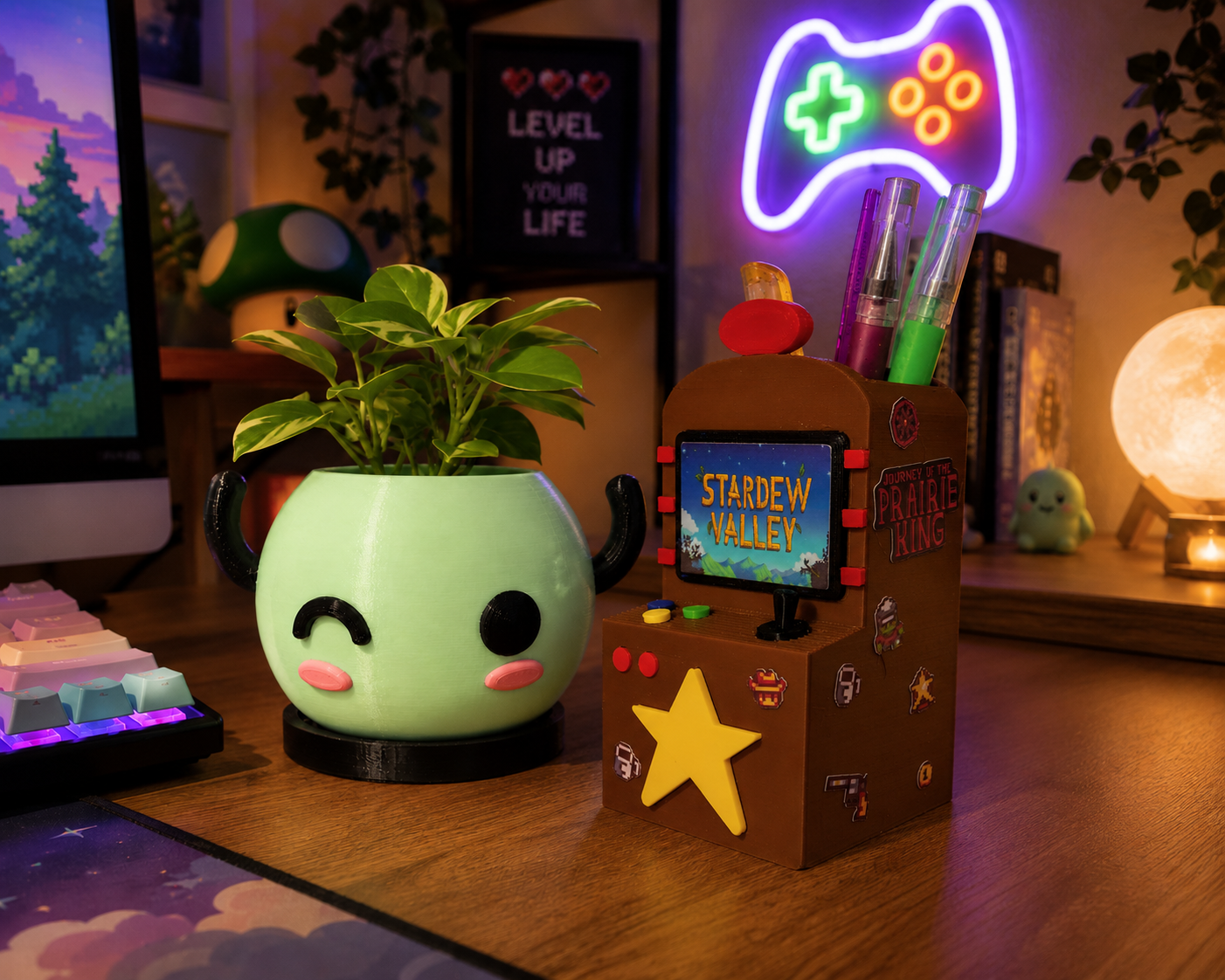 Arcade Stardew Pen Holder
