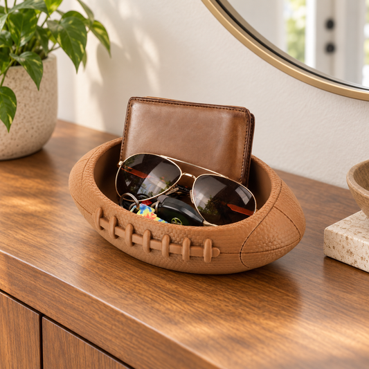 Football Catchall Tray – Organizer for Him