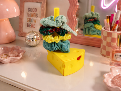 Scruncheese™ Cheese Scrunchie Holder with Drawer
