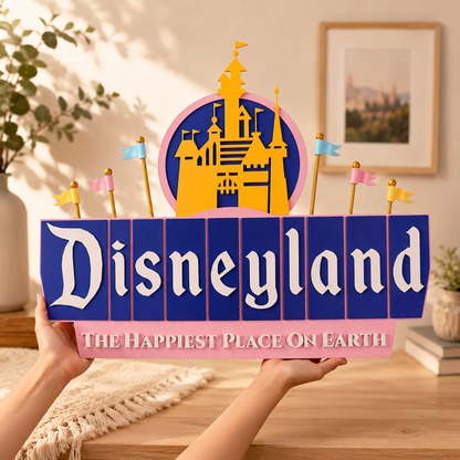 90s Disneyland Sign Replica