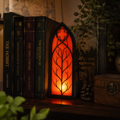Fantasy Elven Book Nook Lamp