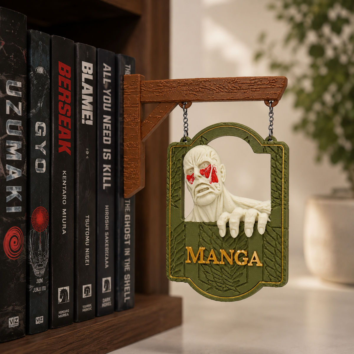 Tavern Sign Bookshelf Sign
