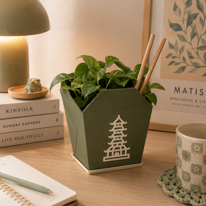 Chinese Takeout Planter