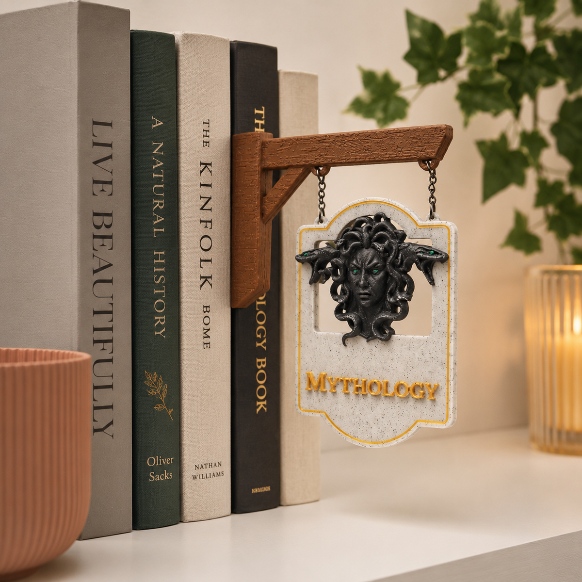 Tavern Sign Bookshelf Sign