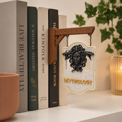 Tavern Sign Bookshelf Sign