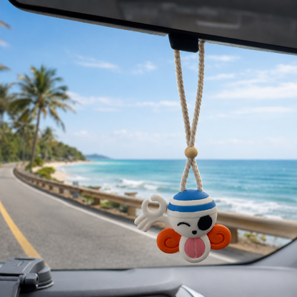 One Piece Straw Hat Car Freshener