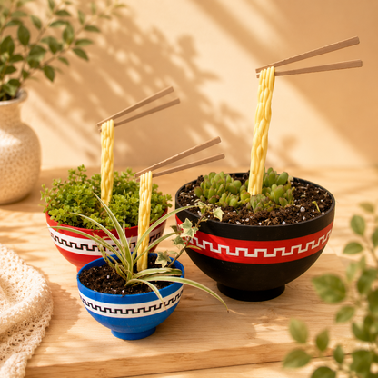 Japanese Ramen Bowl Planter