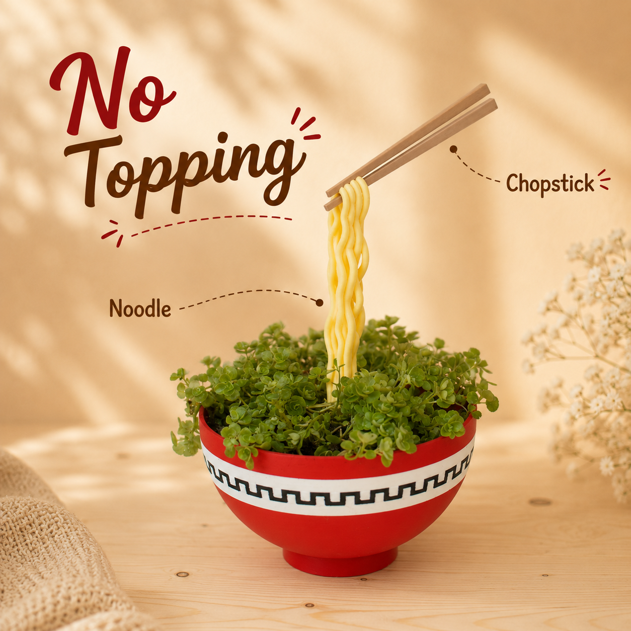 Japanese Ramen Bowl Planter