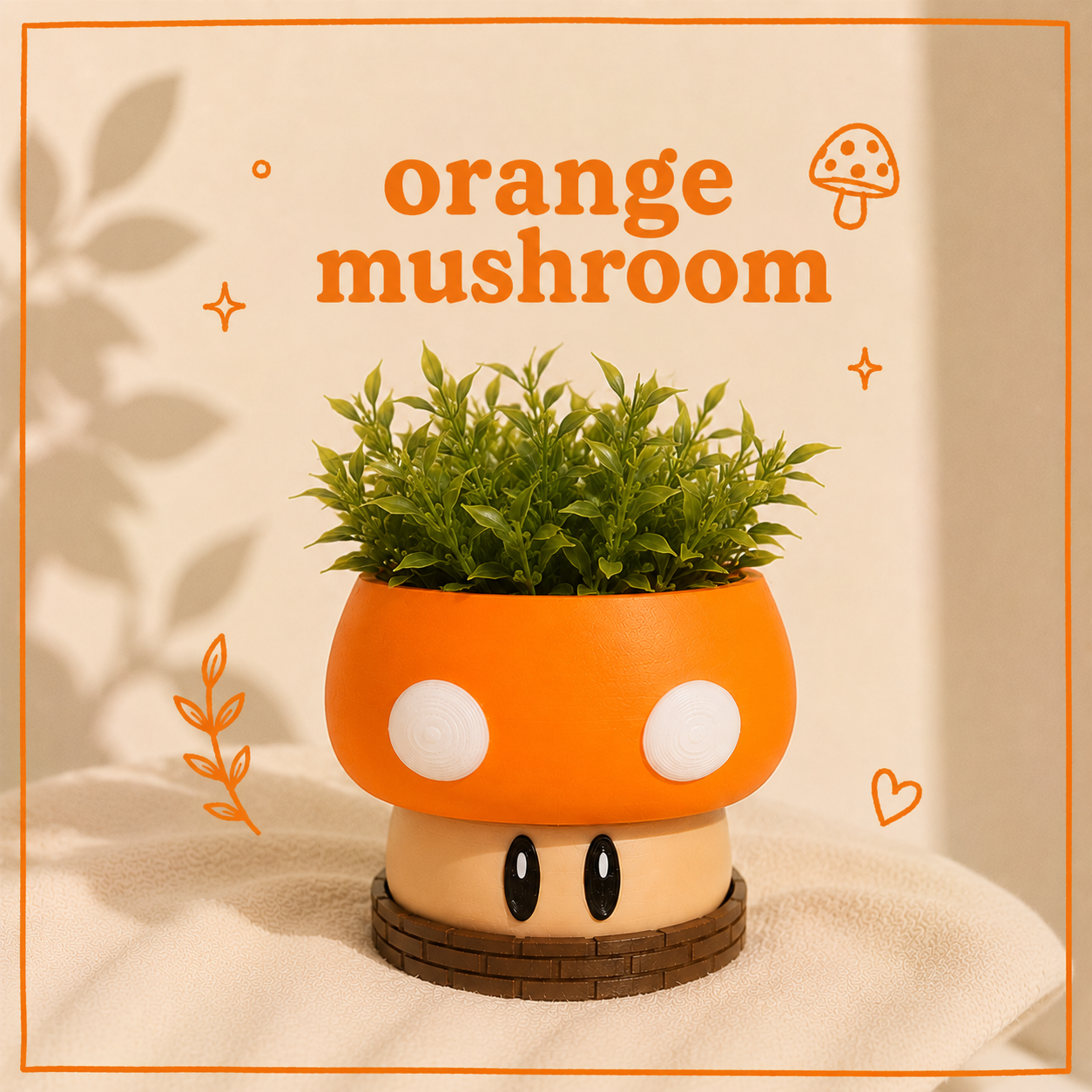 Mushroom Planter from Mario