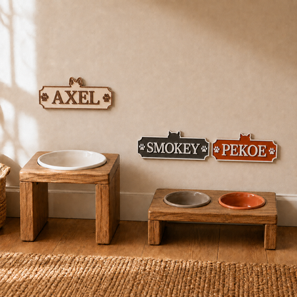 Personalized Cat Name Sign
