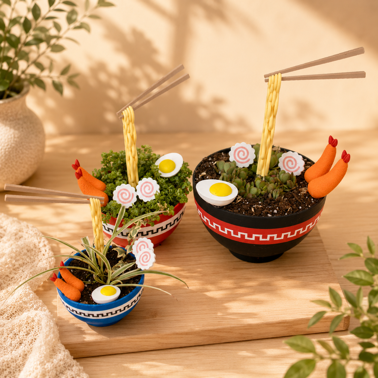 Japanese Ramen Bowl Planter