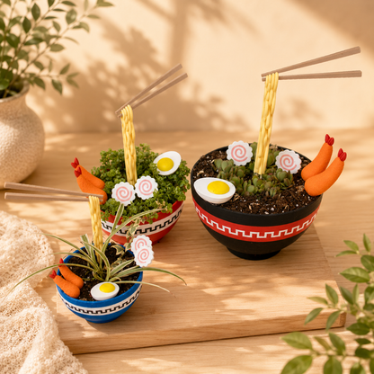 Japanese Ramen Bowl Planter