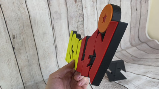 Custom Dragon Ball Z Nameplate