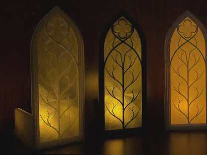 Fantasy Elven Book Nook Lamp