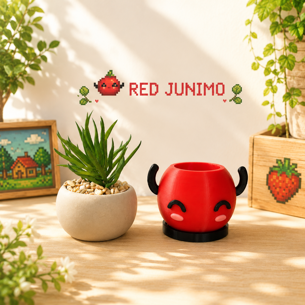 Junimo Planter - Stardew Valley Planter and Gift