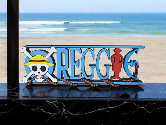 CUSTOM One Piece Nameplate | Luffy | Zoro