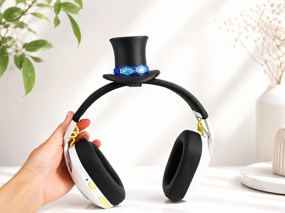 One Piece Hat Headphone Attachment