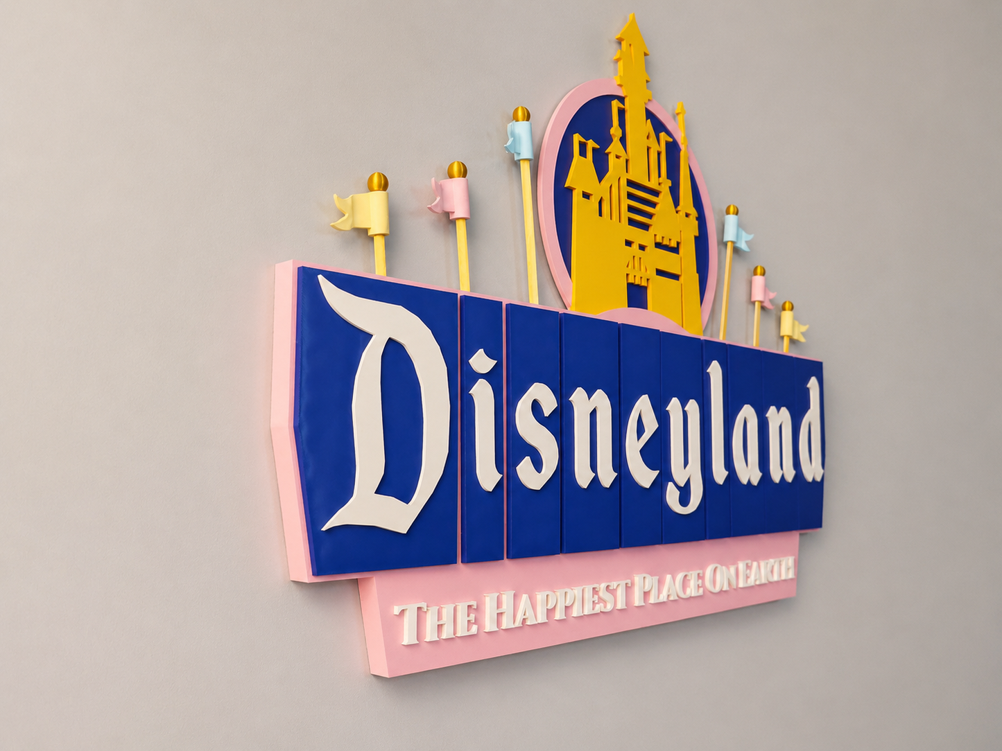 90s Disneyland Sign Replica