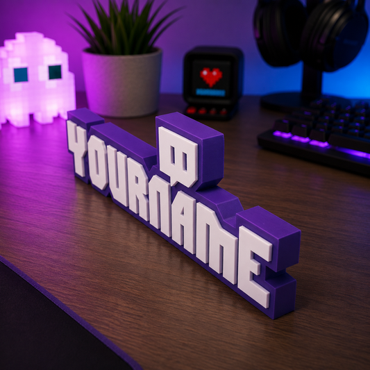 Personalized Twitch Name Tag