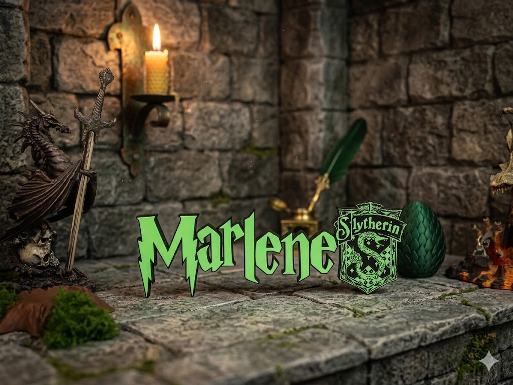 Personalized Harry Potter Name Plate