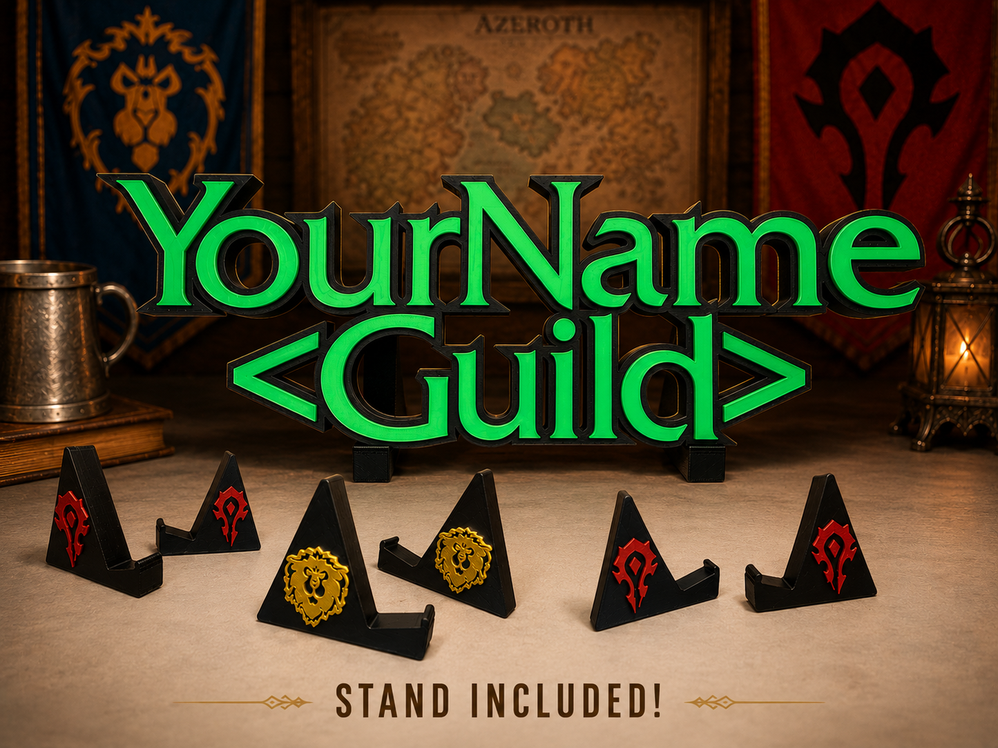 Custom World of Warcraft Nameplate