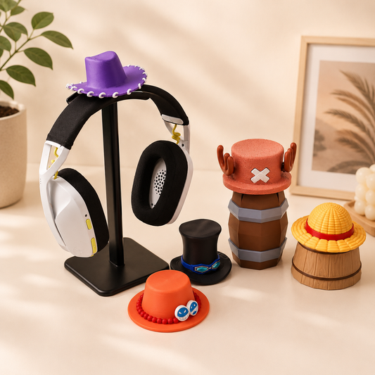One Piece Hat Headphone Attachment