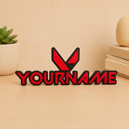 Custom Valorant Nameplate