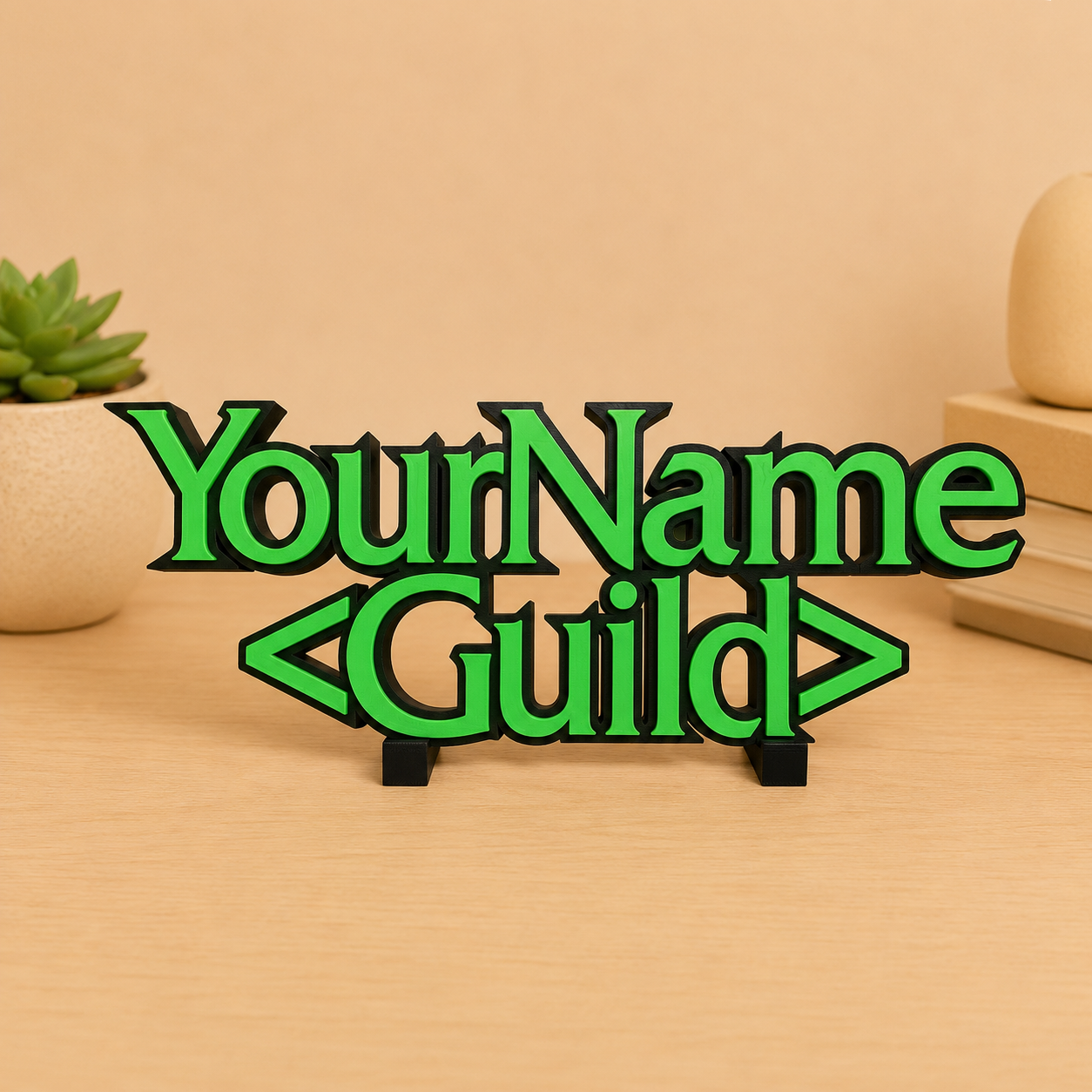 Custom World of Warcraft Nameplate