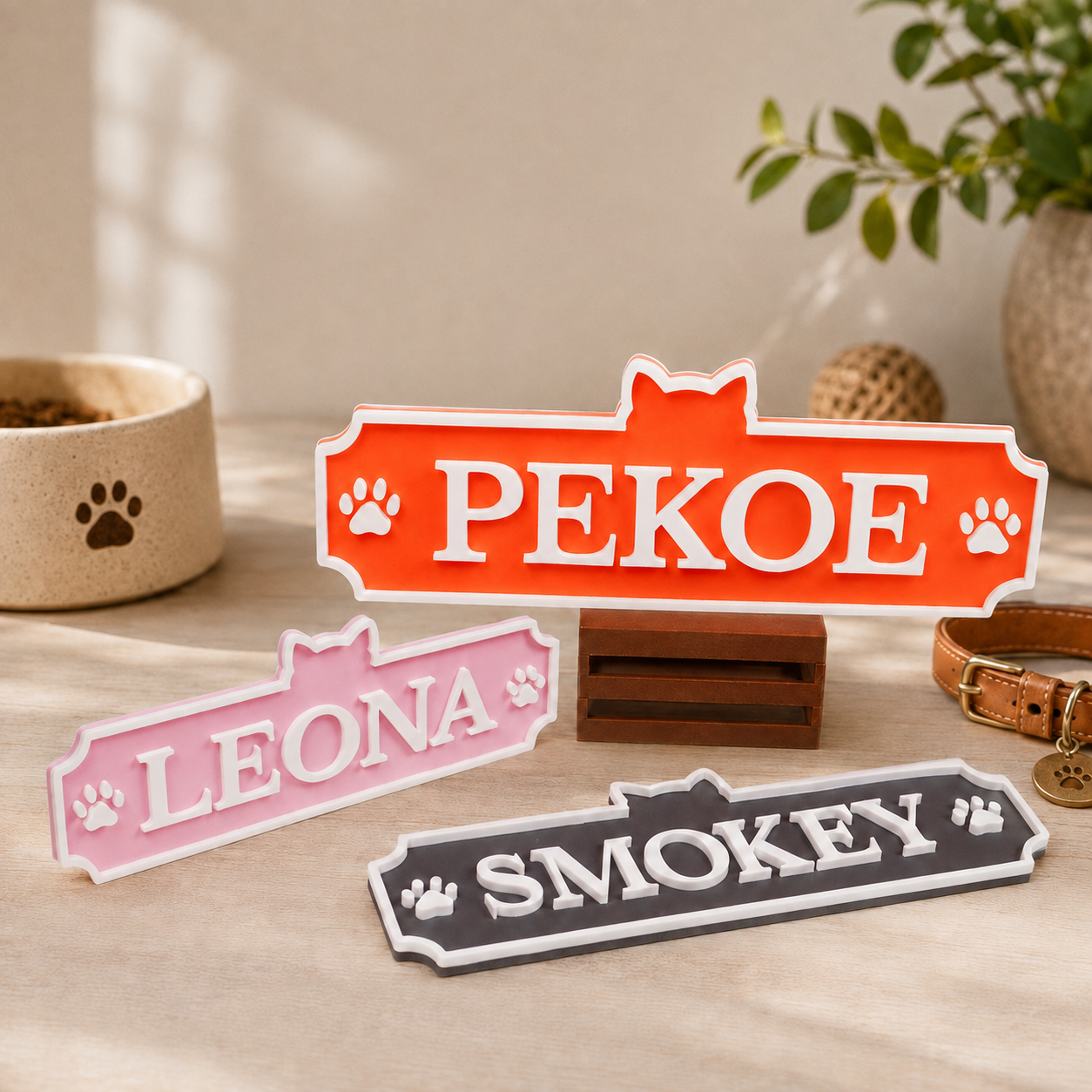 Personalized Cat Name Sign