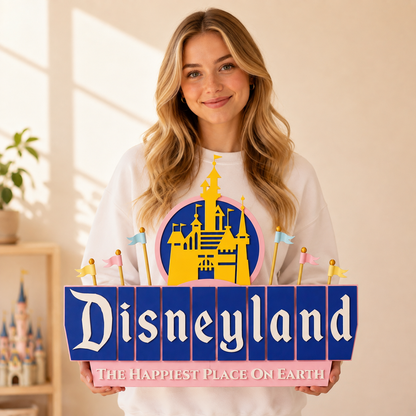 90s Disneyland Sign Replica