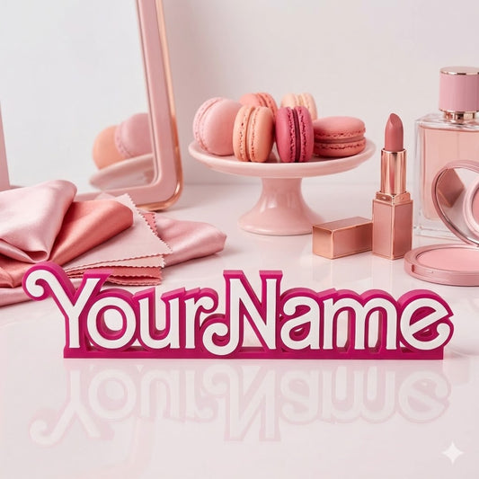 Custom Doll Style Nameplate