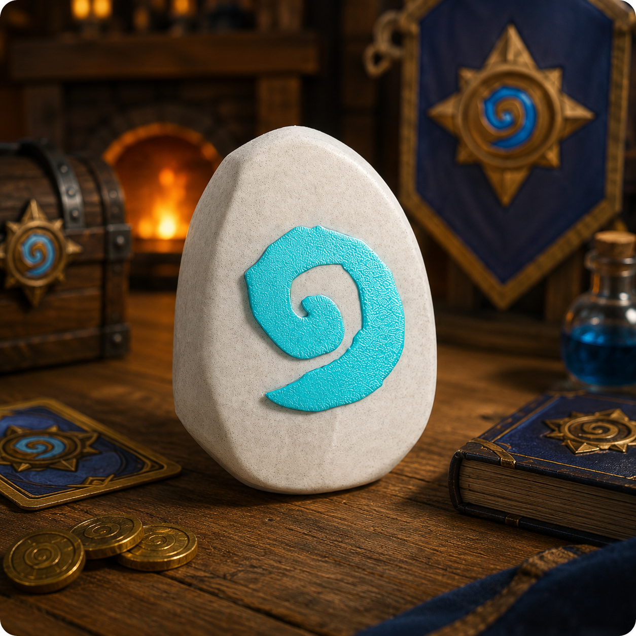 Hearthstone Statue - World of Warcraft inspired