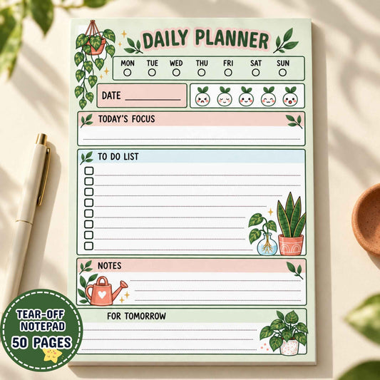 Plant Lover Planner Pad