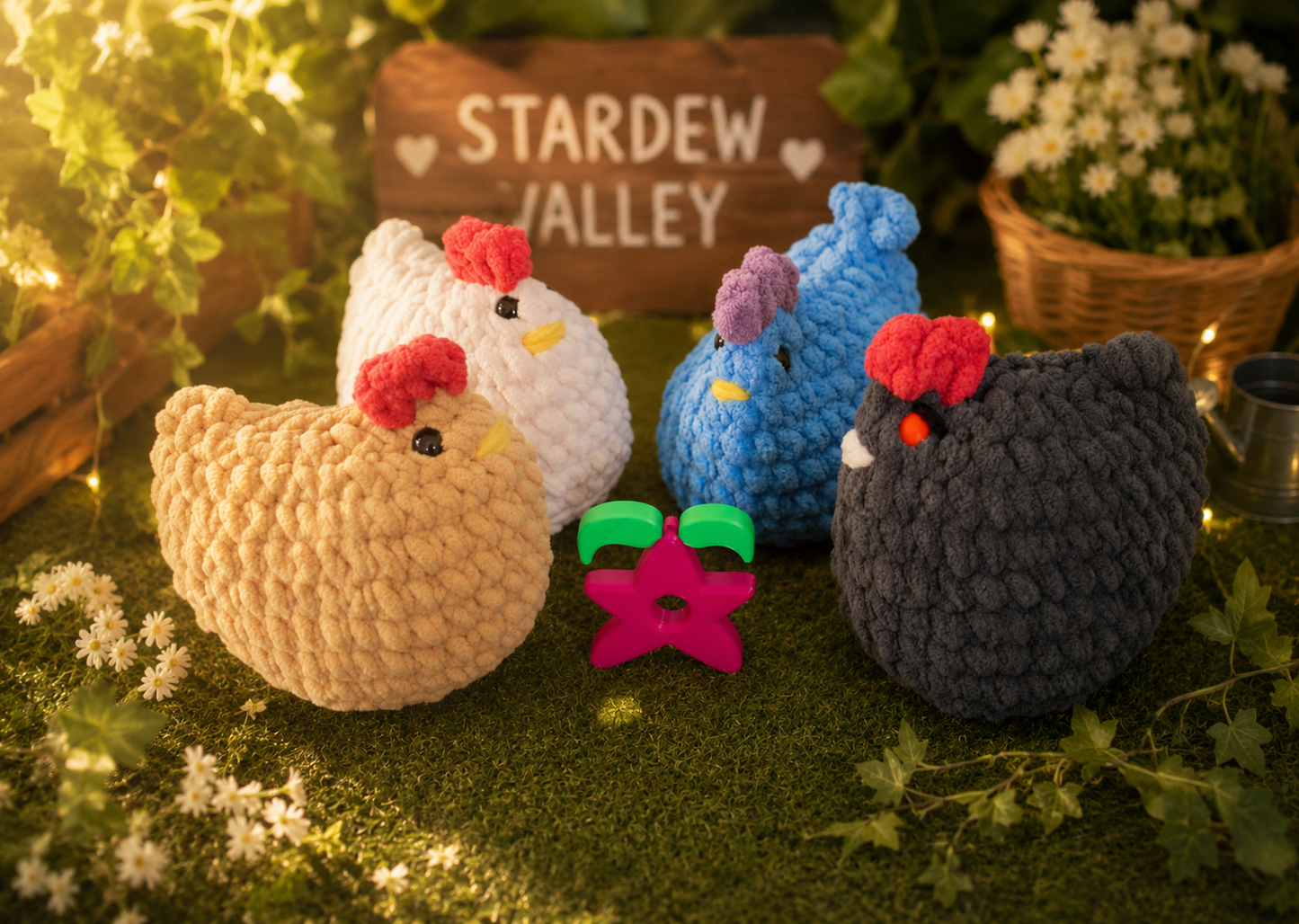 Stardew Valley Chicken Plushie