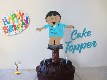 South Park Cake Topper | Randy Marsh | Funny Birthday Gift | 9000 Courics