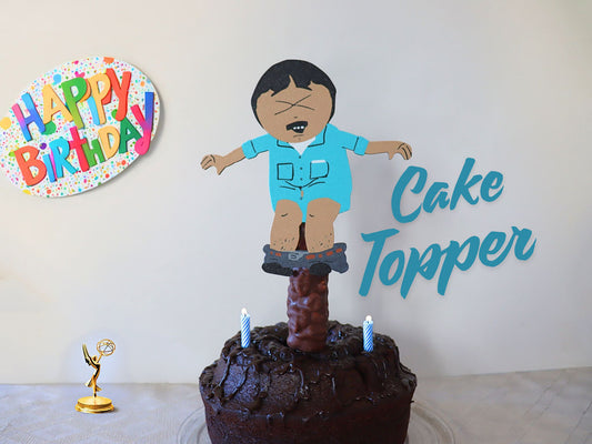 South Park Cake Topper | Randy Marsh | Funny Birthday Gift | 9000 Courics