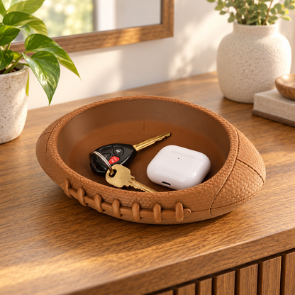 Football Catchall Tray – Organizer for Him