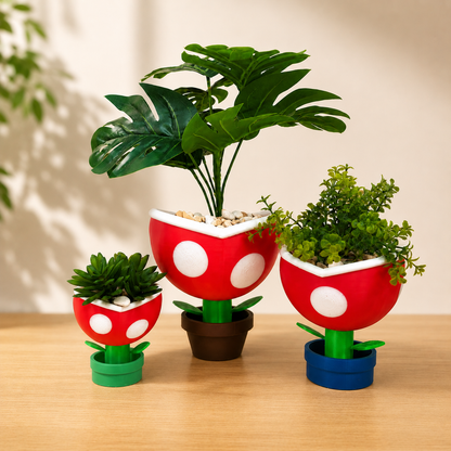 Piranha Plant Planter