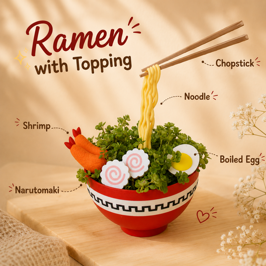 Japanese Ramen Bowl Planter